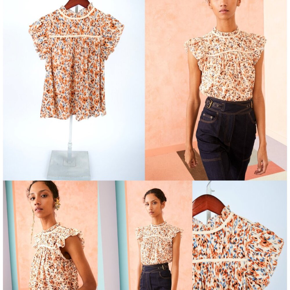Ulla Johnson Etta Top - Pearl